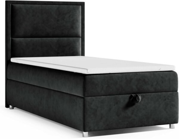 Best For Home Boxspringbett mit Bettkasten Trinity K11-SINGLE Bonellfederkern inkl. Topper