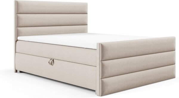 est For Home Boxspringbett Trinity K1 Lux, mit Bettkasten und Topper, mit LeiferungAufbauservice