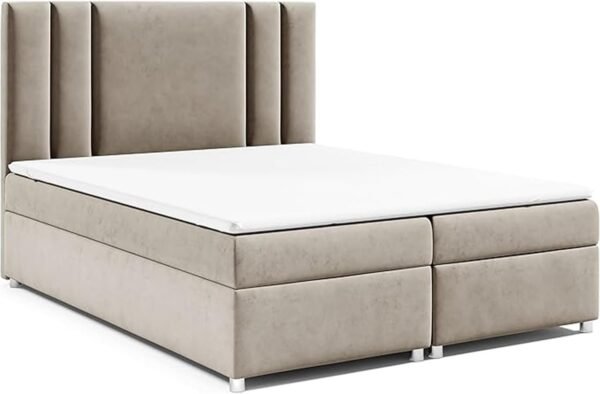 Best For Home Boxspringbett Trinity K-8 Bonellfederkern inkl. Topper, mit Lieferung, Aufbau & Entsorgung (Copy)