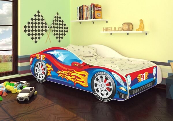 Rot-Blau ohne Matratze)