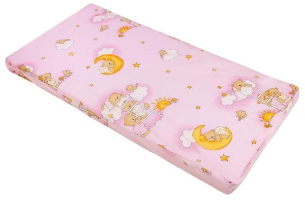 Best For Kids Kinderbettmatratze, Babymatratze 60x120 cm Kinder Rollmatratze 5 cm aus 100% Baumwolle