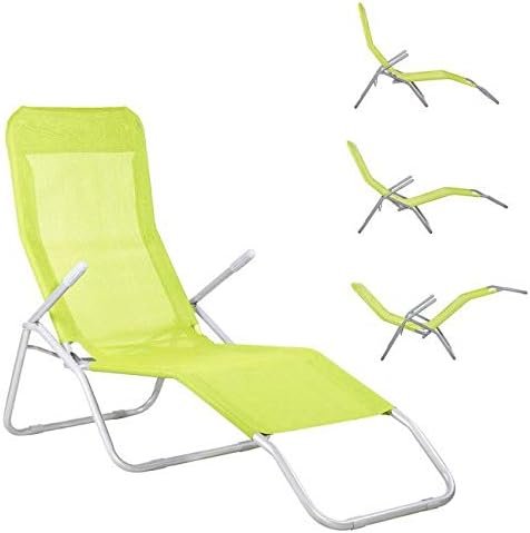 4myBaby GmbH Best for Garden – Easy Liegestuhl, klappbar und verstellbar, komfortabel und robust, verfügbar in zwei Farben