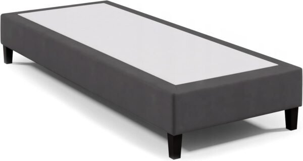 Best for Home Hotelbett Boxspringbett 70x200 cm Beige – Boxspringgestell ohne Matratze, stabiles Bettgestell