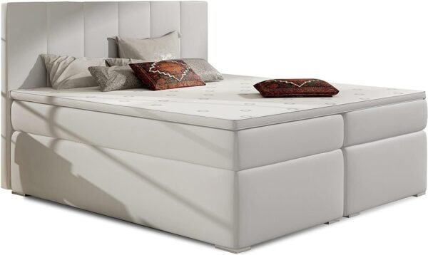 Best for Home Boxspringbett Alice mit Bonellfederkern & Topper – inkl. Lieferung, Aufbau und Altmöbel-Entsorgung