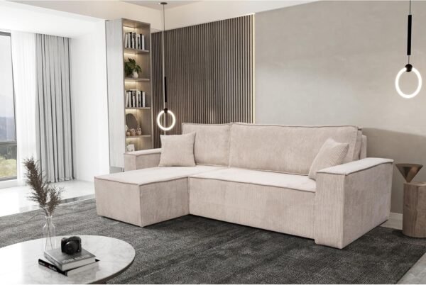 Best For Home Sofa mit Schlaffunktion – Karl Sofa für Zuhause mit modernem Design, hohem Komfort und praktischer Schlafgelegenheit