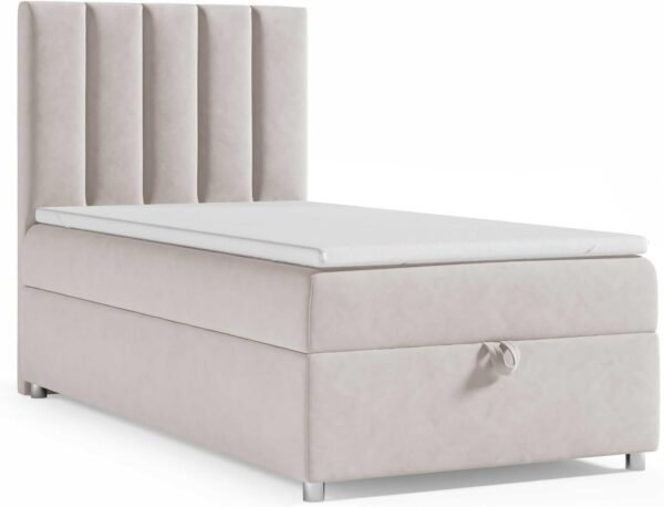 Boxspringbett mit Bettkasten Trinity K-10 Single Bonellfederkern inkl. Topper, mit Lieferung, Aufbau & Entsorgung