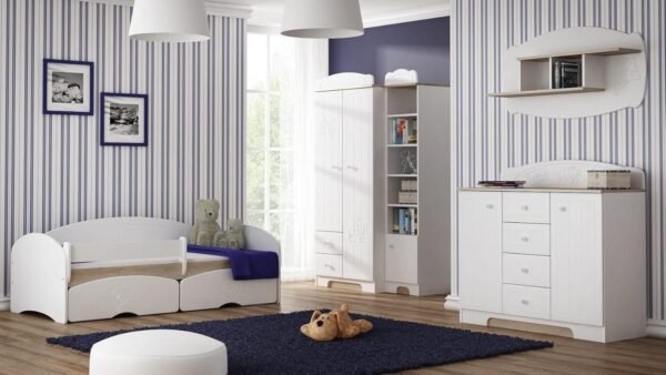 Kinderzimmer Komplett Set Marine A 6-teilig