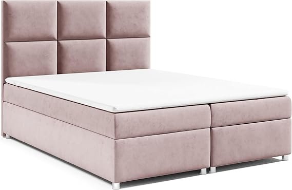 Boxspringbett mit Bettkasten Trinity K-13-LAE Bonellfederkern inkl. Topper, mit Lieferung, Aufbau & Entsorgung