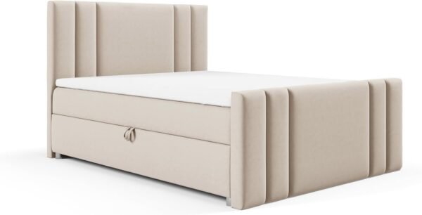 Best For Home Boxspringbett Trinity K8 Lux, mit Bettkasten und Topper, mit Lieferung
