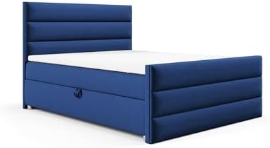 Best For Home Trinity K1 Lux Boxspringbett mit Aufbewahrungsbox und Topper