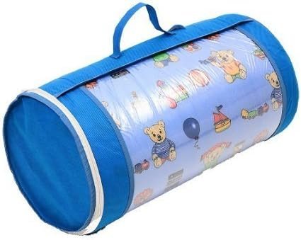 Best for kids Kinderbettmatratze Babymatratze 60x120 cm Kinder Rollmatratze mit Reisetasche und hochwertig, Tasche, Bezug 100% Baumwolle Mehrfarbig