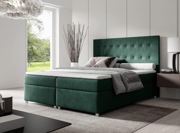 Best for Home Boxspringbett mit Bettkasten Trinity K-6 Bonellfederkern inkl. Topper