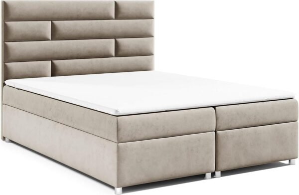 Best For Home Boxspringbett Trinity K-5 Bonellfederkern inkl. Topper, mit Lieferung, Aufbau & Entsorgung