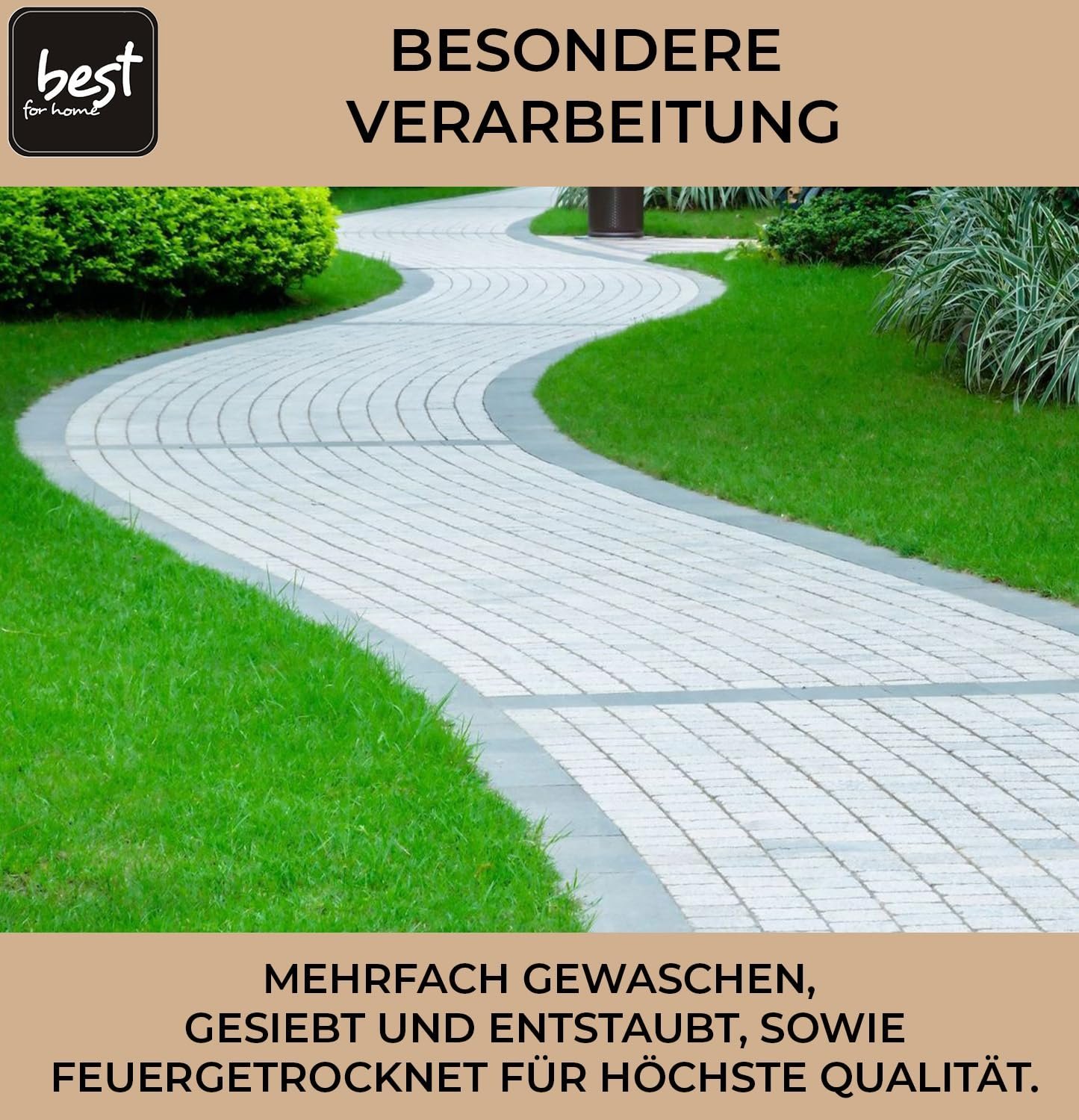 25 kg Fugensand Feiner Quarzsand für enge Pflasterfugen, unkrauthemmend, organische Bestandteile, verschiedene Körnungen, ideal zur Einkehr. Top für Zuhause! (0,8-1,2 mm) - Image 6