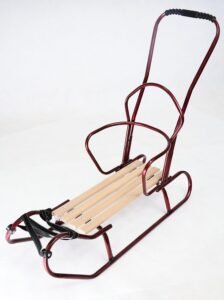 Schlitten Fasty Deluxe mit Rückenlehne