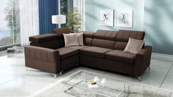 Best For Home Ecksofa Barry II – Komfortables Ecksofa mit Bettkasten und praktischer Schlaffunktion