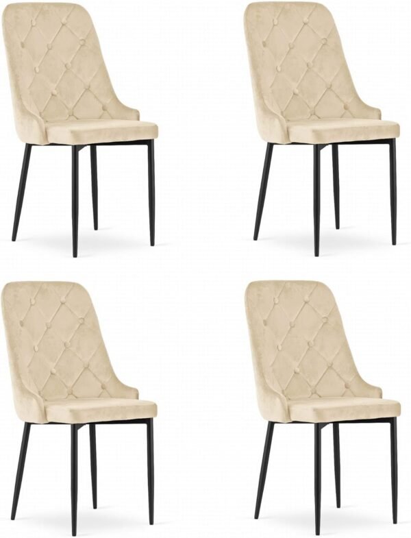 Best For Home | Moderner, ergonomischer Stuhl mit stabilem Gestell und bequemer Polsterung – Stilvoller Komfortstuhl für Esszimmer und Büro