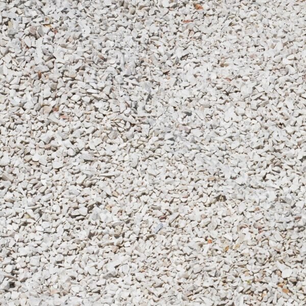 4myBaby GmbH Granit Ziersplitt weiß 8-16 mm | Zierkies für Garten, Wege & Teiche | 10 kg Granit Splitt bunt