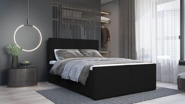 Best For Home Boxspringbett Milano mit Bonellfederkern & 7-Zonen-Topper | Bettkasten, Lieferung, Aufbau & Entsorgung