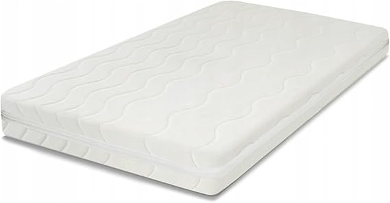 Easy Active Matratze | Schlafmatratze | kaltschaummatratze | Ideal als Kindermatratzen | Erhältlich in 4 Farben und 15 Verschiedenen Größen, Leicht Abnehmbarer (Weiß, 120x200 x12)