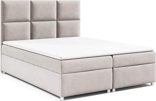 Komfort-Boxspringbett mit Bettkasten, Bonellfederkern und Topper inkl. Aufbau, Lieferung & Altentsorgung