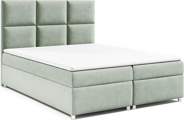 Boxspringbett mit Stauraum, Bonellfederkern und Topper  Lieferung, Montage & Entsorgung inklusive