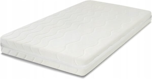 Easy Active Kaltschaummatratze – Atmungsaktive Kindermatratze, abnehmbarer Bezug, 4 Farben & 15 Größen (Weiß, 70x160x12)