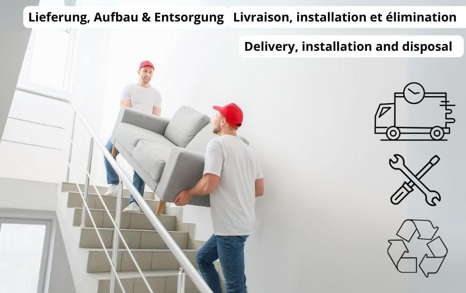 Komfort-Boxspringbett mit Bettkasten, Bonellfederkern und Topper inkl. Aufbau, Lieferung & Altentsorgung - Image 5