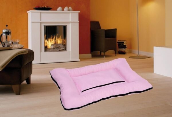 Orthopädisches Hundebett mit Qualität Bello 5 Große Hundekissen Ortho-Medic VISCO Kissen (XXXL-125x120 cm, ROSA)
