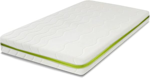 Easy Active Matratze | Schlafmatratze | kaltschaummatratze | Ideal als Kindermatratzen | Erhältlich in 4 Farben und 15 Verschiedenen Größen, Leicht Abnehmbarer (Grün, 90x160x8)