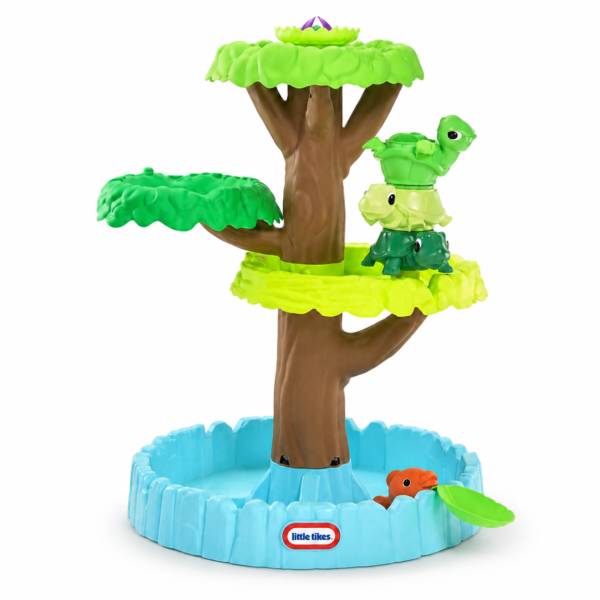 Little Tikes Magic Flower Wasserspieltisch | Outdoor Wasserspielset für Kinder 2–6 Jahre | 7 Zubehörteile inklusive | Kreatives sensorisches Gartenspielzeug