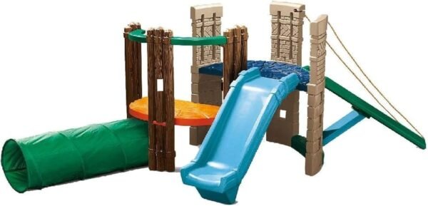 Little Tikes Seek & Explore Climber - Spielset mit Rutsche & Jungle Klettergerüst für Kleinkinder - Aktives Spielen - Inklusive Leiter, Brücke, Festung & mehr - Alter: 2 bis 5 Jahre
