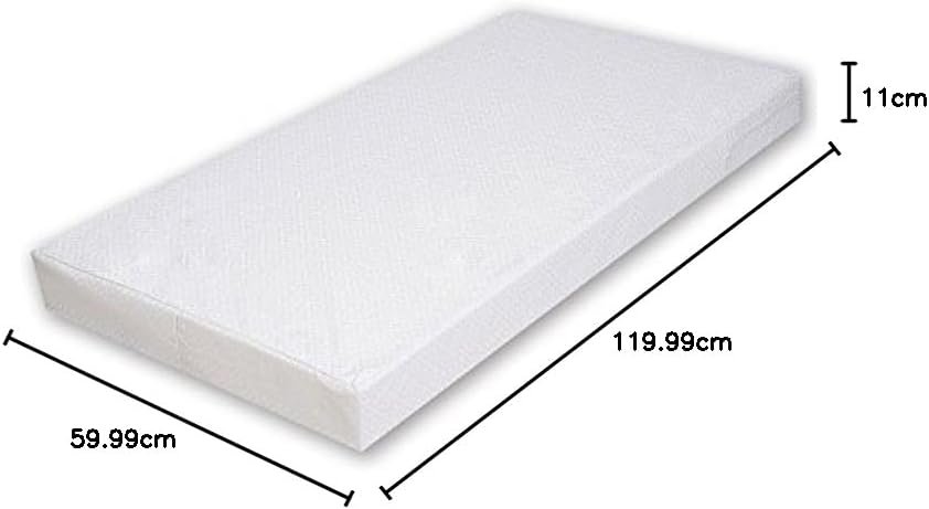 Best For Kids Babymatratze 60x120 cm, Komfort Schaumstoffmatratze mit 100% Polycotton Bezug - Image 2