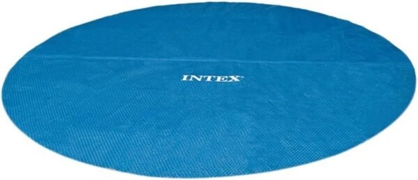 Intex Solar Poolabdeckung 305 cm, Poolabdeckung für Easy Set & Rahmenpools, blau