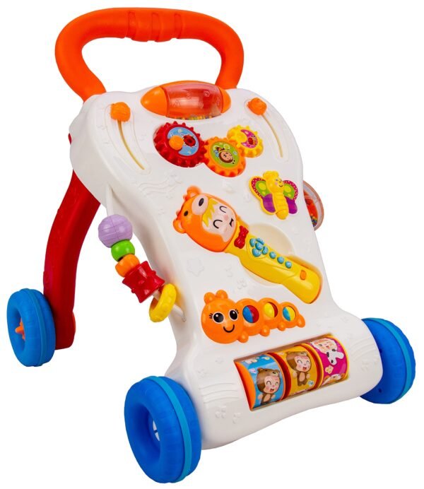 Best For Kids Lauflernwagen mit Musik & Spielzeug, Lauflernhilfe für erste Gehversuche